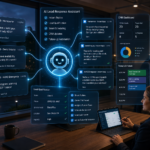 AI lead response assistant dashboard automating lead replies, qualification, scheduling, and CRM updates