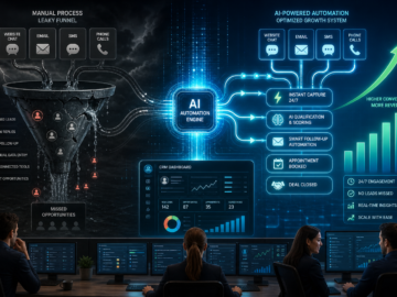 AI automation turns a leaky manual lead funnel into faster capture, follow-up, and more revenue